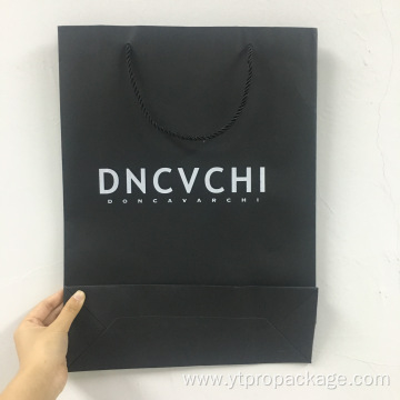 Customized Print LOGO Shopping Paper Bag with Handle